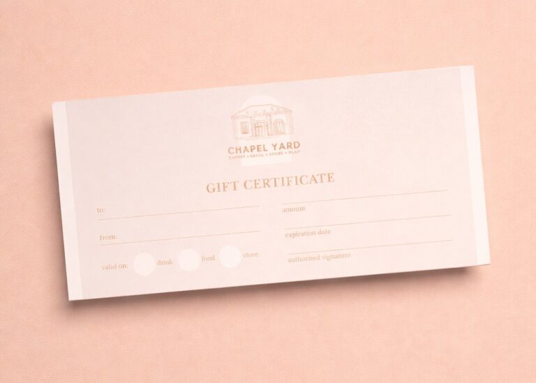 gift voucher